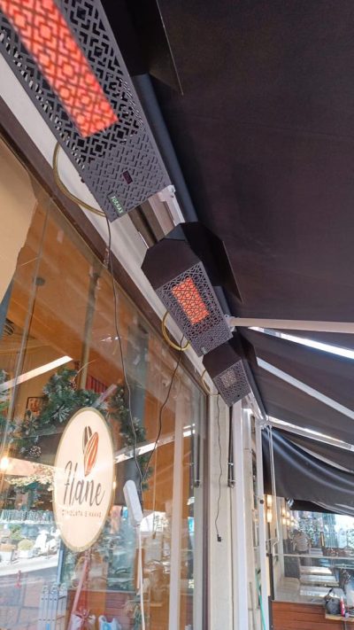 Atölye işyeri radyant ısıtıcı